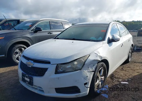 2013 Chevrolet Cruze 1Lt Auto из США, поврежденный, VIN 1G1PC5SB3D7155004